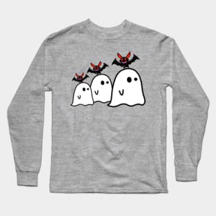 Boo-Halloween Time Long Sleeve T-Shirt